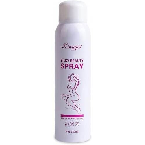 Picture of Kingyes Silky Beauty Hair Removal Spray 150ml – Fast Acting Gentle Hair Removal Spray for Smooth Soft Skin Care for Women and Men White