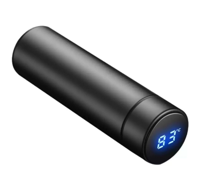Picture of 500ML Smart Temperature Display Vacuum Flask | Stainless Steel Insulated Water Bottle with LED Temperature Display Multicolor