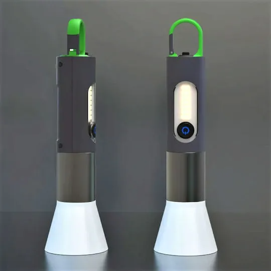 Picture of Digital Thunder Torch Pro Zoom Light | USB-C Rechargeable High Power LED Flashlight Multicolor