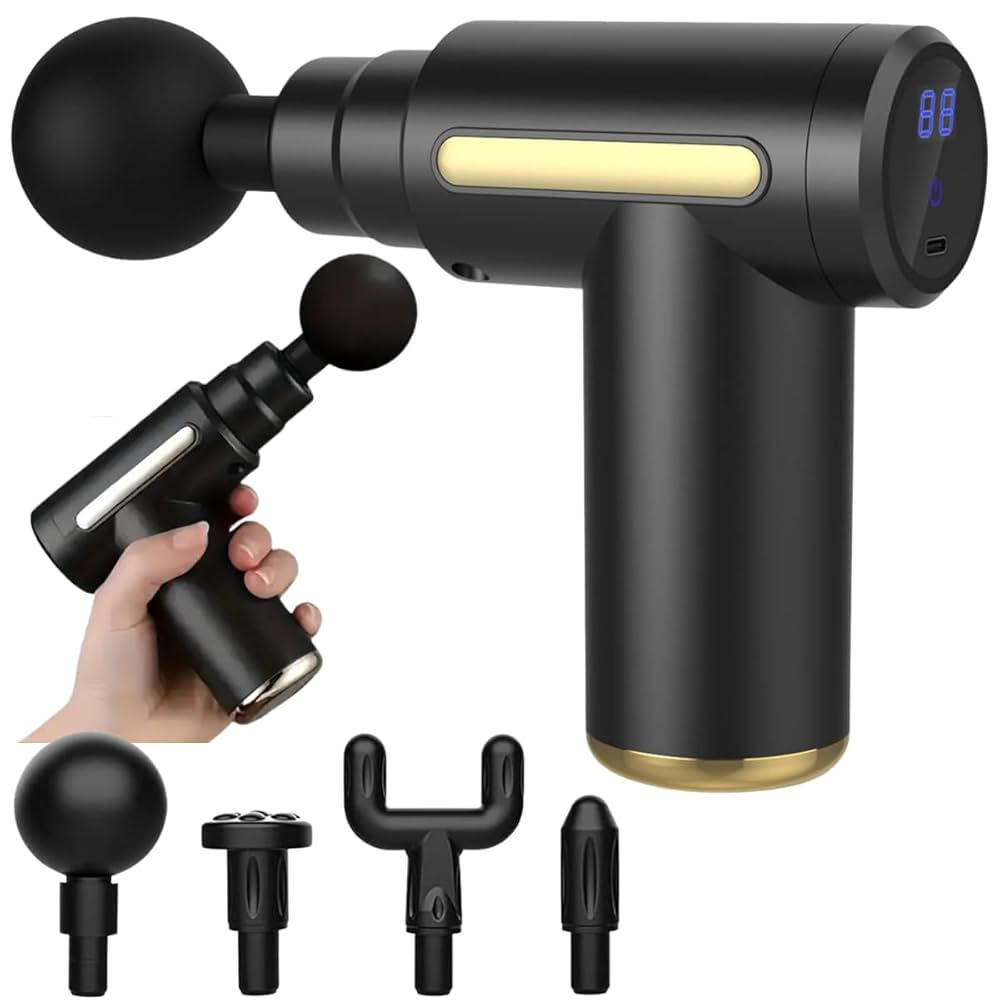 Picture of Powerful Handheld Massage Gun | Deep Tissue Muscle Massager for Full Body Relaxation & Recovery Multicolor
