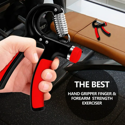 Picture of Counting Grip Strengthener Hand Grip with Digital Counter | Adjustable 10–60KG Forearm & Hand Exercise Trainer Multicolor
