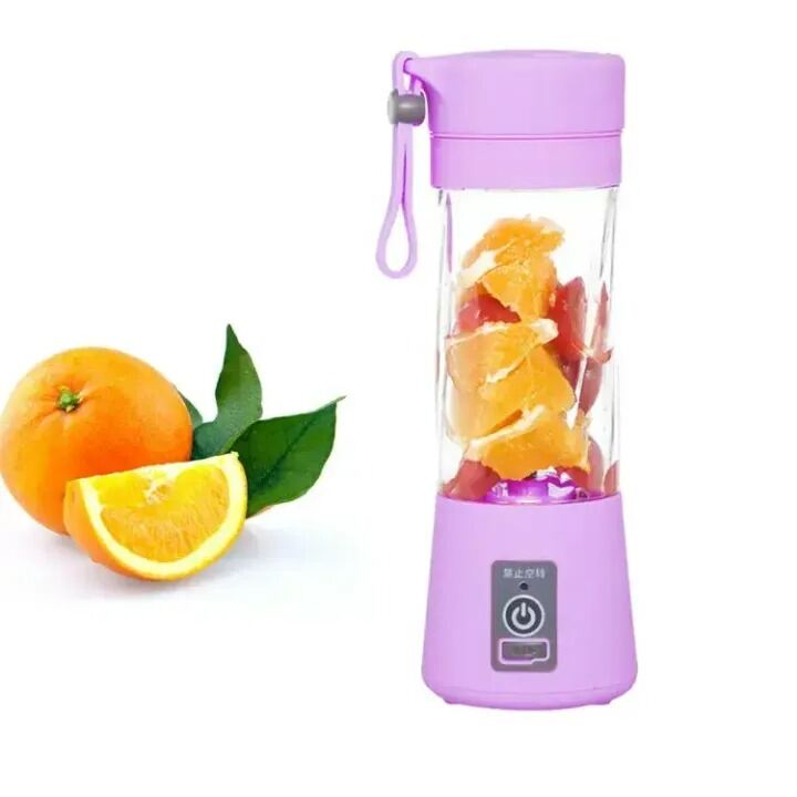 Picture of Sparkon Mini USB Rechargeable Portable Electric Fruit Juicer Blender – Smoothie Maker Juice Maker Machine for Travel Office Home Fitness and Daily Use Multicolor