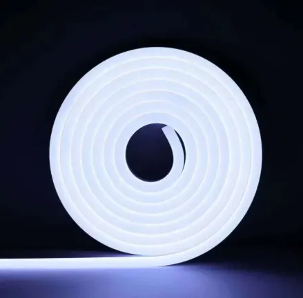 Picture of GearUP NEON LED Strip Light 5 Meter White Color Waterproof IP65 Flexible Neon Rope Light 12V LED Light Strip Room Decoration Home Decor Wall Lighting Shop Sign Board Outdoor Indoor Light White