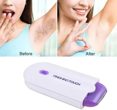 Picture of Yes Finishing Touch Hair Remover – Painless Rechargeable Facial and Body Trimmer Electric Hair Remover Shaver for Women and Men Multicolor