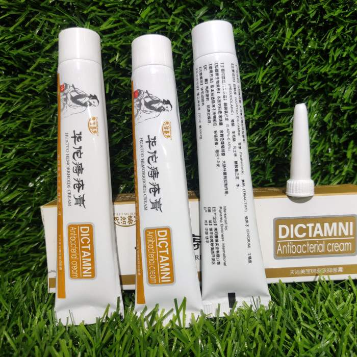 Picture of DICTAMNI Herbal Care Cream with Free Nogel (2PCS Combo) 20g | External Personal Care Ointment - Piles Cream 