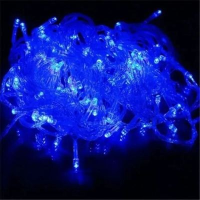 Picture of 8 Modes Fairy String Light 100 LED 30 Feet Blue – Decorative Fairy Lights for Room Decoration Bedroom Curtain Wedding Party Home Indoor Outdoor Decor Blue