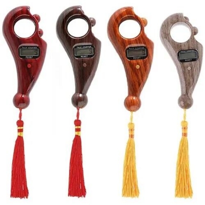 Picture of Rotating Digital Tasbih Counter Finger Ring – Portable Electronic Zikr Counter Misbaha Prayer Beads Counter for Muslim Prayer Hajj Umrah Eid Gift 
