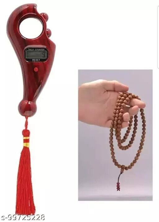 Picture of Rotating Digital Tasbih Counter Finger Ring – Portable Electronic Zikr Counter Misbaha Prayer Beads Counter for Muslim Prayer Hajj Umrah Eid Gift 