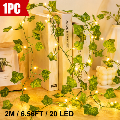 Picture of 7 Feet Cell Operated Rainbow Fairy Lights – 20 LED Decorative Copper Wire Light for Home, Party & Events Gold