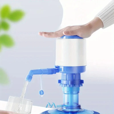 Picture of Manual Water Pump Dispenser for 5 & 6 Gallon Bottle Hand Press Drinking Water Pump Portable Bottle Tap Water Dispenser Jug Pump Home Office Camping Multicolor