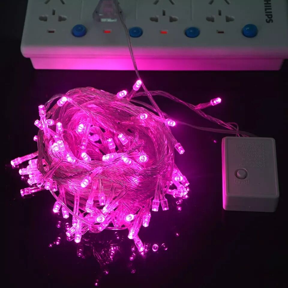 Picture of Decorative Fairy Lights Pink Color – LED String Lights for Room Decoration, Bedroom, Wedding, Party, Festival & Home Decor Pink