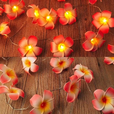 Picture of KathGulap Fairy Light Red & White – Decorative LED Flower Fairy Light for Home, Bedroom, Wall, Curtain, Party & Home Decor Lighting Multicolor