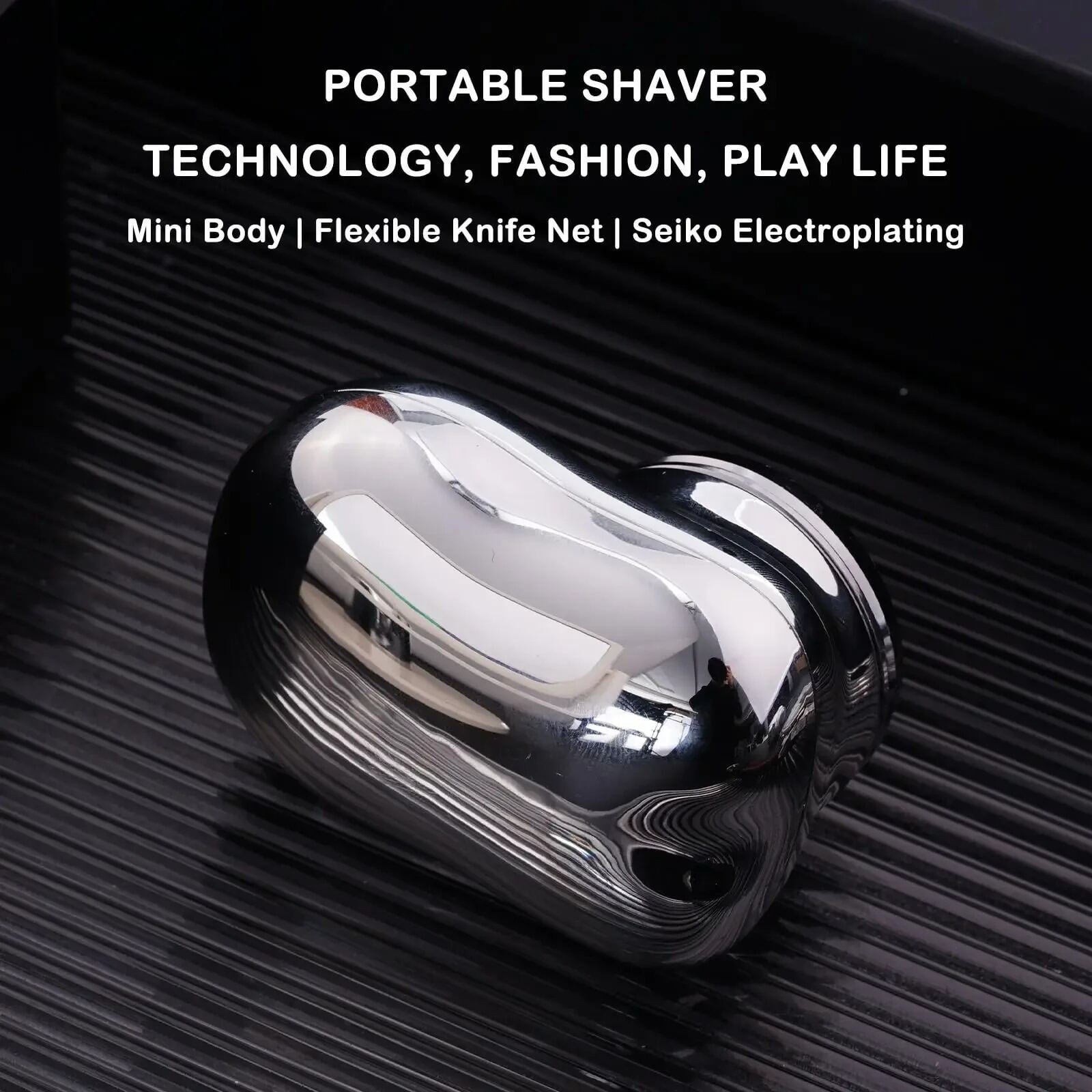 Picture of Electric Mini Shaver for Men – Portable Pocket Electric Razor, USB Rechargeable Beard Trimmer, Compact Mini Shaving Machine for Travel & Daily Grooming 