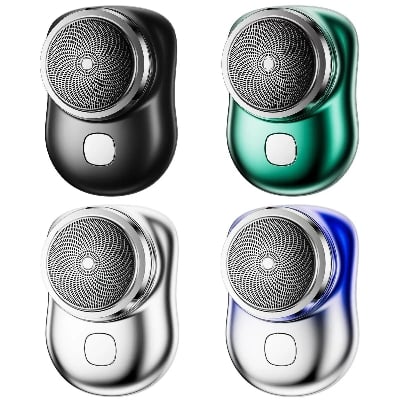Picture of Electric Mini Shaver for Men – Portable Pocket Electric Razor, USB Rechargeable Beard Trimmer, Compact Mini Shaving Machine for Travel & Daily Grooming 