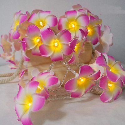 Picture of KathGulap Fairy Light Pink & White – Decorative LED Flower Fairy Light for Home, Bedroom, Wall, Curtain, Party & Home Decor Lighting Multicolor
