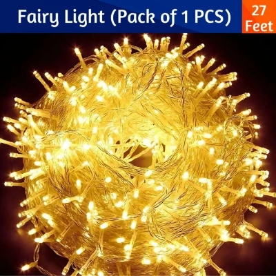 Picture of 50FT Golden Decorative Fairy Light – LED Room Decoration Light for Bedroom, Curtain, Wall, Wedding, Party, Garden & Home Decor Gold