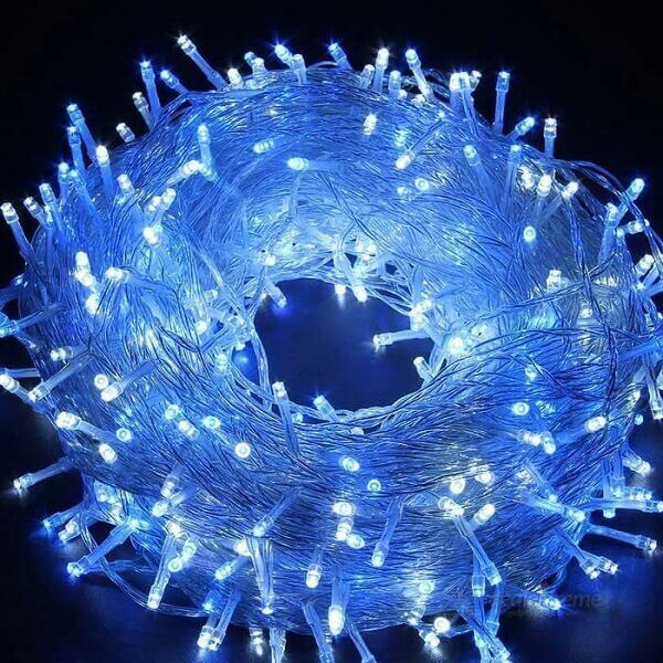 Picture of 50FT Blue Decorative Fairy Light – LED Room Decoration Light for Bedroom, Curtain, Wall, Wedding, Party, Garden & Home Decor Blue