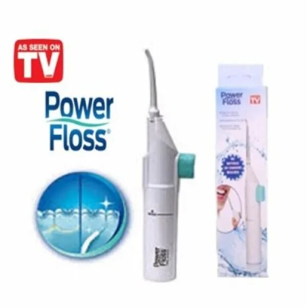Picture of Portable Oral Irrigator Dental Water Flosser – High Pressure Water Floss Pick for Teeth Cleaning, Gum Care & Oral Hygiene White