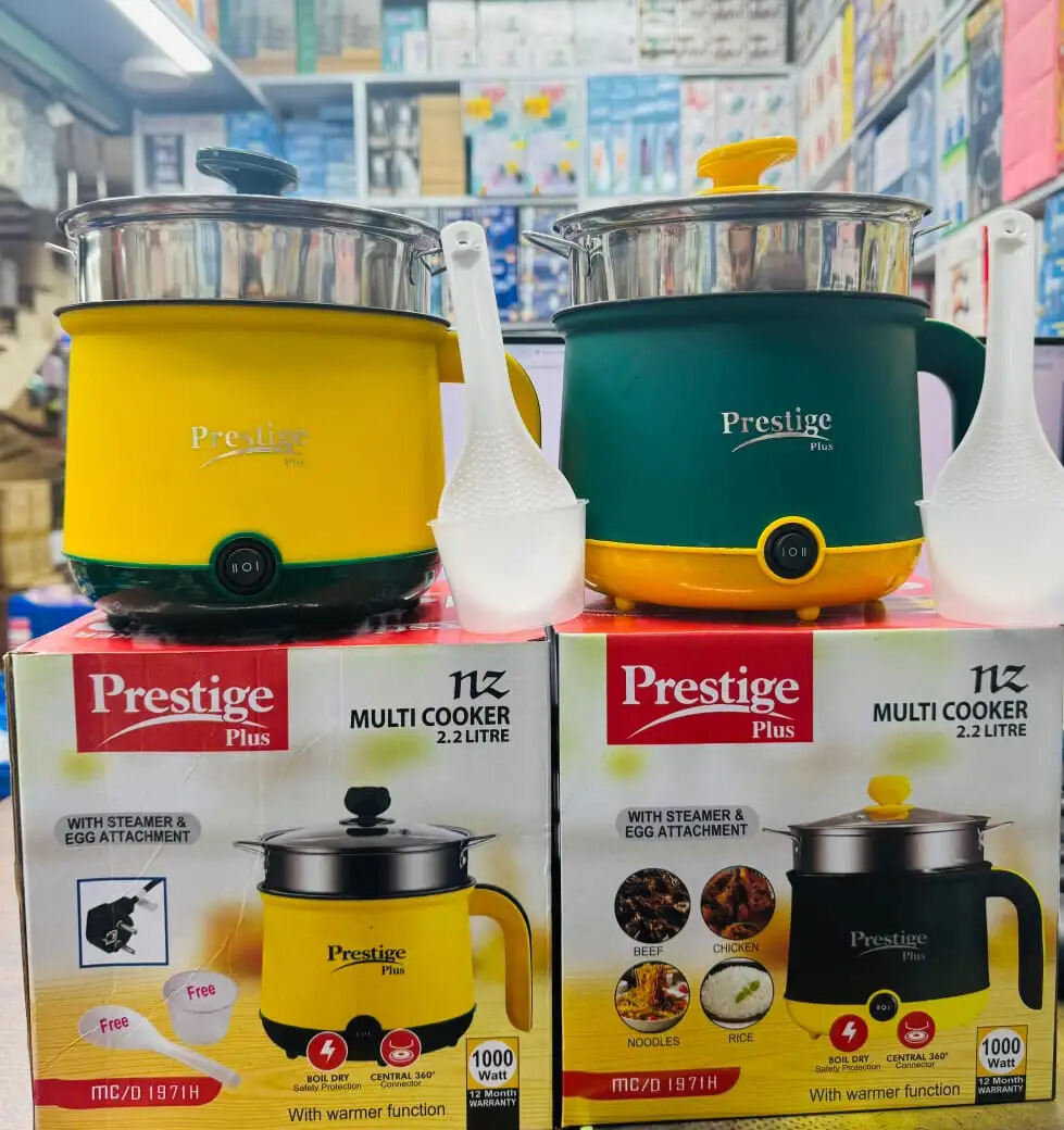 Picture of Prestige 2.2L Electric Rice Cooker – Automatic Non-Stick Rice Cooker with Keep Warm Function for Home Kitchen Multicolor