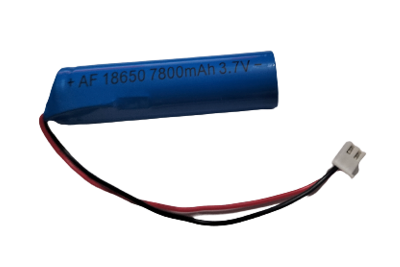 Picture of 18650 Rechargeable 3.7V Li-ion Battery Pack with 2 Pin JST Connector for Emergency Light & DIY Electronics Multicolor