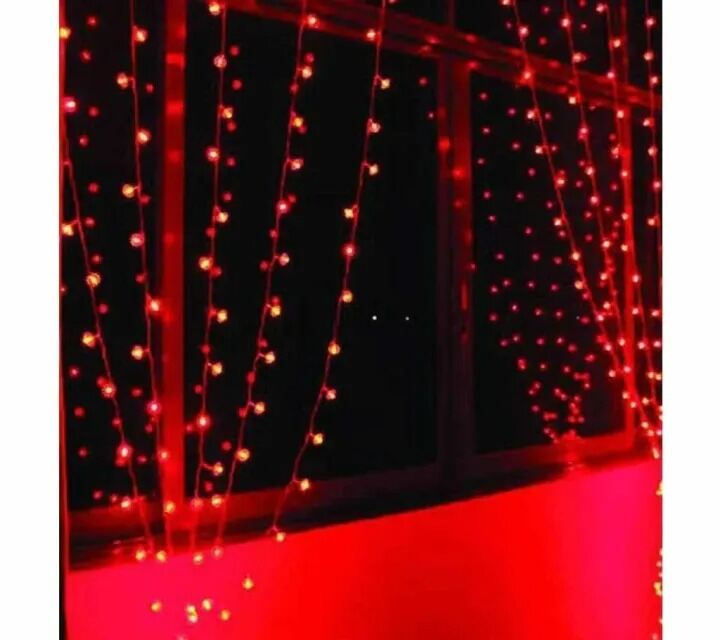 Picture of 50FT Red Decorative Fairy Light – LED Room Decoration Light for Bedroom, Curtain, Wall, Wedding, Party, Garden & Home Decor Red