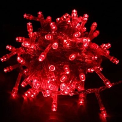 Picture of 50FT Red Decorative Fairy Light – LED Room Decoration Light for Bedroom, Curtain, Wall, Wedding, Party, Garden & Home Decor Red