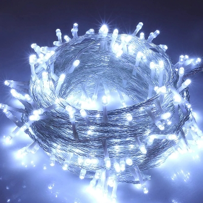 Picture of 50FT White Decorative Fairy Light – LED Room Decoration Light for Bedroom, Curtain, Wall, Wedding, Party, Garden & Home Decor White