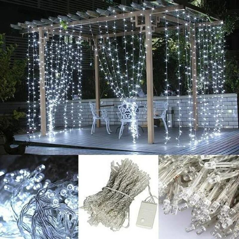 Picture of 50FT White Decorative Fairy Light – LED Room Decoration Light for Bedroom, Curtain, Wall, Wedding, Party, Garden & Home Decor White
