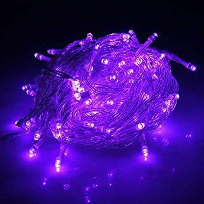 Picture of 50FT Purple Decorative Fairy Light – LED Room Decoration Light for Bedroom, Curtain, Wall, Wedding, Party, Garden & Home Decor Purple