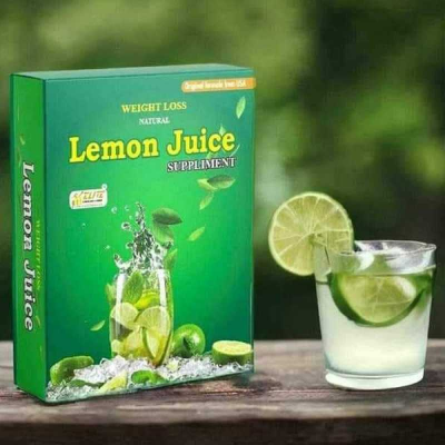 Picture of Natural Food Lemon Juice Drink Mix – Instant Lemon Beverage Powder | Refreshing Drink | Model 787 -Weight Loss 