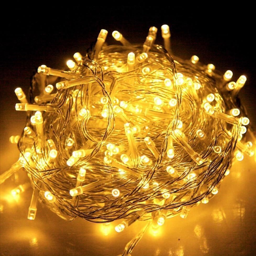 Picture of 80 LED Golden Fairy Decorative Light 28FT – Waterproof LED String Light for Wedding, Festival, Party, Bedroom, Curtain & Home Decoration Gold