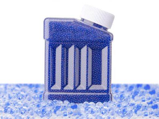 Picture of 20,000 pce Soft Color Water Gel Balls – 7–8mm (1 Storage Jar) - Blue