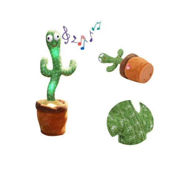 Picture of Dance & Sing: Press the right button (usually on the pot) once. It will start playing a song and twisting its body. Press it again to skip to the next song (most have 120 songs - green
