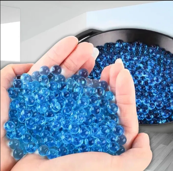 Picture of AquaStrike Premium Gel Ball Blaster Ammo Combo – 5 Pack (2,000 Beads Each Pack, Total 10,000 Water Beads) - Blue