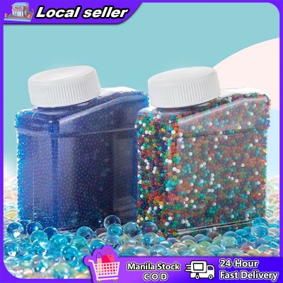 Picture of 20,000 pce PCS Colorful Orbeez Water Expanding Beads – 7-8MM Hydrogen Gel Balls for Orbits Blaster Toy & Decoration - Blue