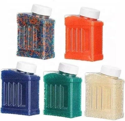 Picture of SplashPro Crystal Green Water Gel Beads Jar – 50,000 pcs Orbeez Pearls (7–8mm Size) - Green