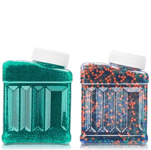 Picture of CrystalDrop Premium Green Gel Balls Refill Jar – 50,000 pcs Water Absorbent Orbeez - Green