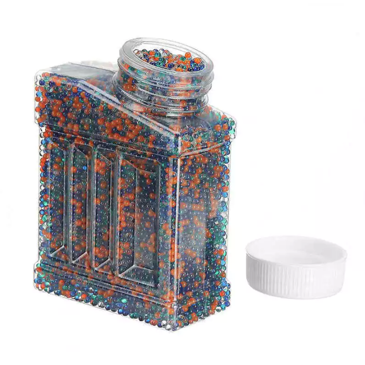Picture of Multicolor 7.8mm Water Bead Jar - 20,000 Pcs Refill Ammo for Gel Toy Gun - Multicolor