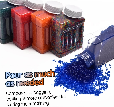 Picture of Hydro-Crystal 7.8mm Gel Balls - 1 Jar (20,000 Pcs) Vivid Color Refill Pack - Red