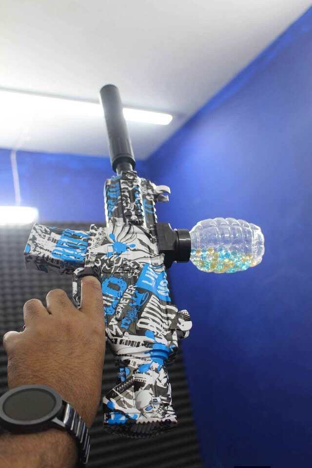 Picture of Electric Gel Ball Blaster Toy – Water Bead Fun Play Set - Multicolor