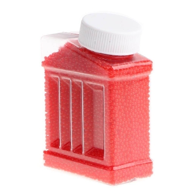 Picture of Gel Blaster Gel Balls (7–8mm) – Super Absorbent Non-Toxic Gellets Refill Jar (30K Pack) - Red