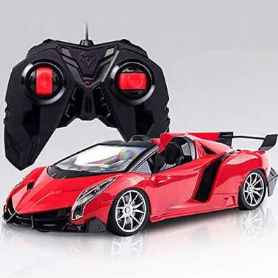 Picture of Rechargeable Remote Control Toy Car for Kids with 360° Movement, Strong Build Quality & Fun Racing Experience - Multicolor