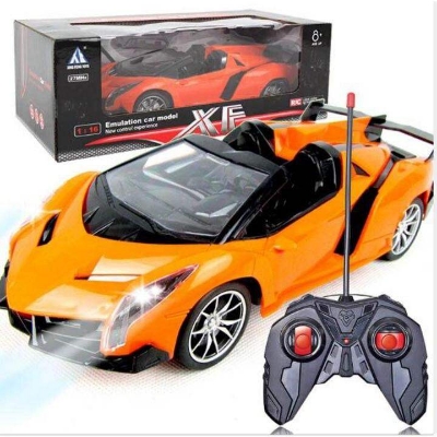Picture of Rechargeable Remote Control Toy Car for Kids with 360° Movement, Strong Build Quality & Fun Racing Experience - Multicolor