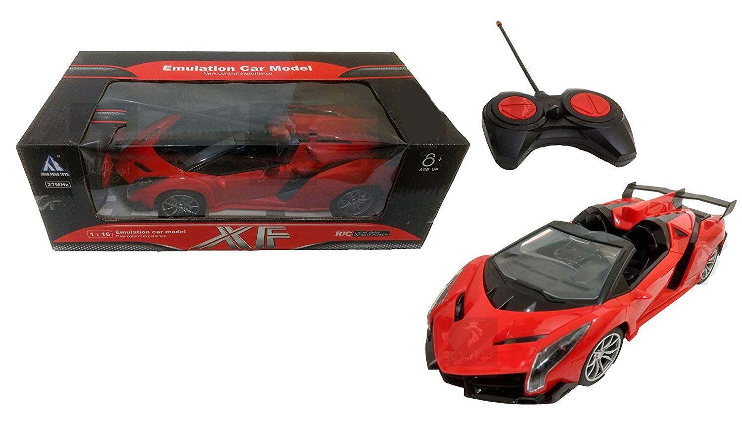 Picture of Rechargeable Remote Control Toy Car for Kids with 360° Movement, Strong Build Quality & Fun Racing Experience - Multicolor