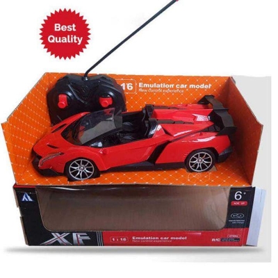 Picture of Rechargeable Remote Control Toy Car for Kids with 360° Movement, Strong Build Quality & Fun Racing Experience - Multicolor