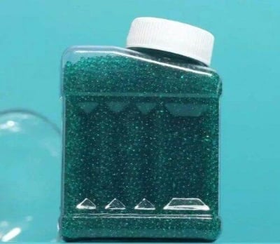 Picture of Super Absorbent Gel Beads for Blaster (7–8mm) – Premium Water Gellets Refill Jar (20K) - Green