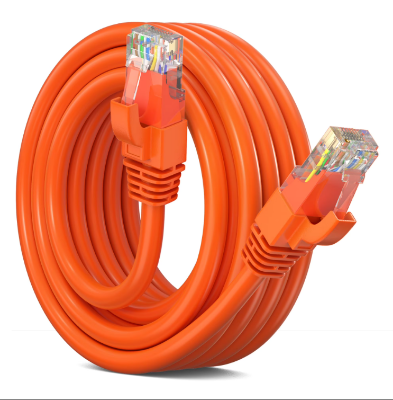 Picture of High Performance Cat6 Network Cable 10M | RJ45 Gigabit Ethernet LAN Cable - orenge