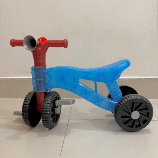 Picture of NEW MODEL 4 চাকা Baby Balance Bike | My 1st Ride-On Cycle | Learn to Walk Walker Tricycle Toy for Kids (১-৪ বছর) - Blue