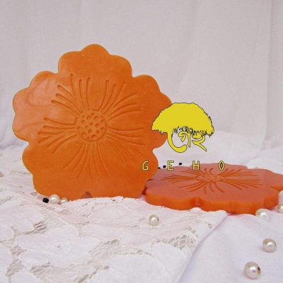 Picture of The Orange Crush Handmade Resin Coaster Set 2 Pcs