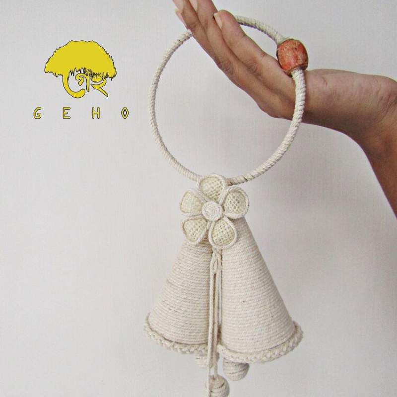 Picture of Handmade Jute Rope Curtain Tie 1 Piece/Curtain Clips/ Tiebacks /Jute Rope Hanging Belts /Curtain Holdback/ Curtain Accessoires
